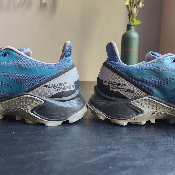 Like New Solomon Super Cross Trail Runners - Picture 4 of 7